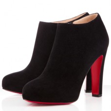 Ghete Christian Louboutin Vicky Booty 120mm negre Ghete Christian Louboutin Vicky Booty 120mm negre