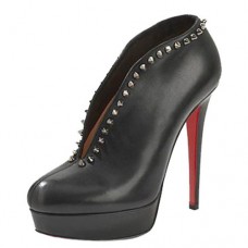 Ghete Christian Louboutin Miss Fast Plato 120mm negre Ghete Christian Louboutin Miss Fast Plato 120mm negre