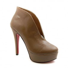 Ghete Christian Louboutin Miss Fast Plato 120mm maro Ghete Christian Louboutin Miss Fast Plato 120mm maro