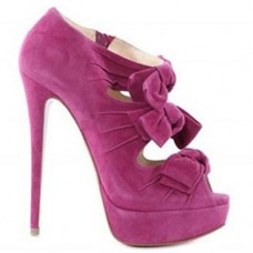 Ghete Christian Louboutin Madame Butterfly 140mm roz