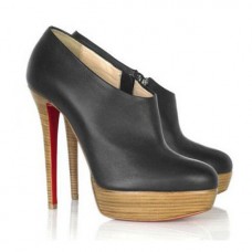 Ghete Christian Louboutin Moulage 140mm negre
