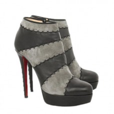 Ghete Christian Louboutin Multi Booty 140mm gri Ghete Christian Louboutin Multi Booty 140mm gri