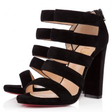 Ghete Christian Louboutin Mehari 120mm negre Ghete Christian Louboutin Mehari 120mm negre