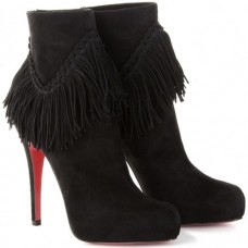 Ghete Christian Louboutin Rom 120mm negre Ghete Christian Louboutin Rom 120mm negre