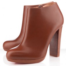 Ghete Christian Louboutin Rock And Gold 120mm maro Ghete Christian Louboutin Rock And Gold 120mm maro