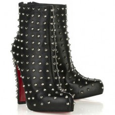 Ghete Christian Louboutin Ariella Clou 120mm Negre Ghete Christian Louboutin Ariella Clou 120mm Negre