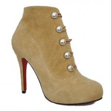 Ghete Christian Louboutin Fifre Corset 120mm Camel Ghete Christian Louboutin Fifre Corset 120mm Camel