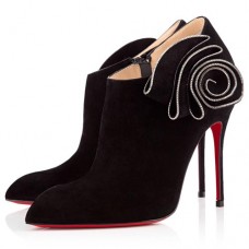 Ghete Christian Louboutin Mrs Baba 100mm negre Ghete Christian Louboutin Mrs Baba 100mm negre