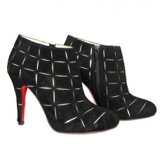Ghete Christian Louboutin Globe 100mm negre Ghete Christian Louboutin Globe 100mm negre