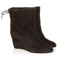 Ghete Christian Louboutin Toufure 80mm negre Ghete Christian Louboutin Toufure 80mm negre