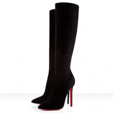 Cizme Christian Louboutin Pigalle Botta 120mm Negre Cizme Christian Louboutin Pigalle Botta 120mm Negre