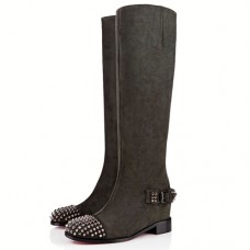 Cizme Christian Louboutin Egoutina 40mm verzi