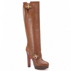 Cizme Christian Louboutin Harletty 140mm maro Cizme Christian Louboutin Harletty 140mm maro