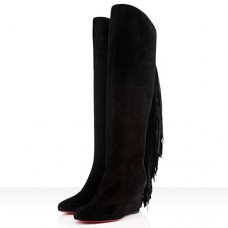 Cizme Christian Louboutin Pouliche 80mm negre Cizme Christian Louboutin Pouliche 80mm negre