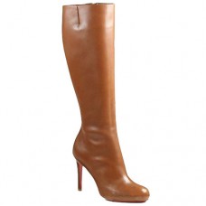 Cizme Christian Louboutin Simple Botta 100mm maro Cizme Christian Louboutin Simple Botta 100mm maro