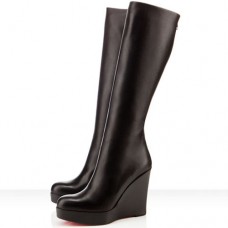 Cizme Christian Louboutin Garibaldi 100mm Negre