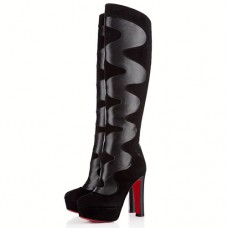 Cizme Christian Louboutin Pshycho 120mm negre Cizme Christian Louboutin Pshycho 120mm negre