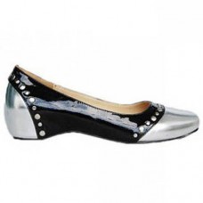 Balerini Christian Louboutin Mousse Clou negri Balerini Christian Louboutin Mousse Clou negri