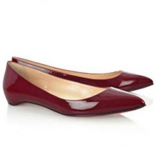 Balerini Christian Louboutin Pigalle roșii Balerini Christian Louboutin Pigalle roșii
