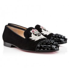 Mocasini Christian Louboutin Intern negri