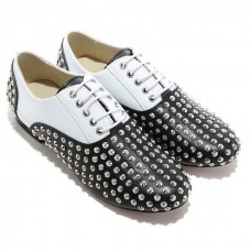 Mocasini Christian Louboutin Fred Spikes negri