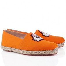 Sandale Christian Louboutin Papi Hugo portocalii
