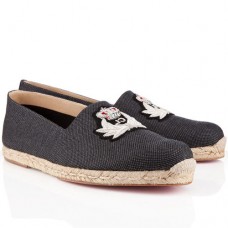 Sandale Christian Louboutin Papi Hugo gri