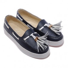 Sandale Christian Louboutin Biarritz albastre