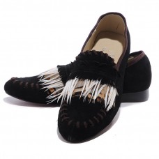 Mocasini Christian Louboutin Croc Woodoo negri