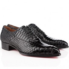 Mocasini Christian Louboutin Platers negri