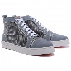 Pantofi sport Christian Louboutin Louis cu pietre gri Pantofi sport Christian Louboutin Louis cu pietre gri