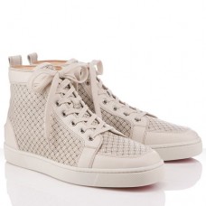 Teniși Christian Louboutin Rantulow albi Teniși Christian Louboutin Rantulow albi