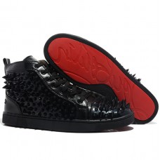 Teniși Christian Louboutin Louis Pik Pik negri Teniși Christian Louboutin Louis Pik Pik negri