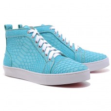 Teniși Christian Louboutin Louis albaștri Teniși Christian Louboutin Louis albaștri