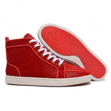 Teniși Christian Louboutin Rantulow roșii Teniși Christian Louboutin Rantulow roșii
