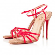 Sandale Christian Louboutin Belbride 100mm Rose Paris
