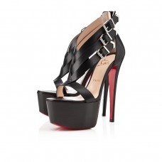 Sandale Christian Louboutin Charleze 160mm negre