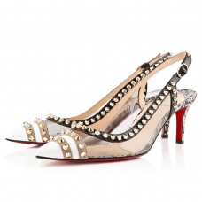 Sandale Christian Louboutin Manovra 80mm albe Sandale Christian Louboutin Manovra 80mm albe