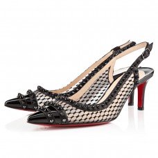 Sandale Christian Louboutin Manovra 80mm negre Sandale Christian Louboutin Manovra 80mm negre