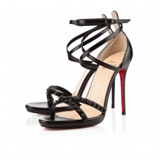 Sandale Christian Louboutin Monocronana 120mm negre Sandale Christian Louboutin Monocronana 120mm negre