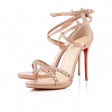 Sandale Christian Louboutin Monocronana 120mm nude Sandale Christian Louboutin Monocronana 120mm nude