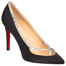 Pantofi Christian Louboutin Super Vic 120mm Negri