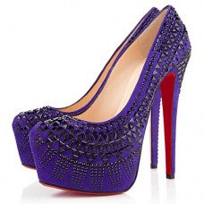 Pantofi Christian Louboutin Decorapump 160mm Mov Pantofi Christian Louboutin Decorapump 160mm Mov