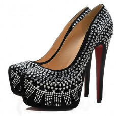 Pantofi Christian Louboutin Decorapump 160mm Negri Pantofi Christian Louboutin Decorapump 160mm Negri