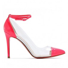 Pantofi Christian Louboutin Bis Un Bout 100mm roz