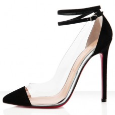 Pantofi Christian Louboutin Bis Un Bout 120mm Negri