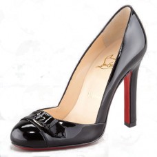 Pantofi Christian Louboutin Lilibelt 100mm Negri Pantofi Christian Louboutin Lilibelt 100mm Negri