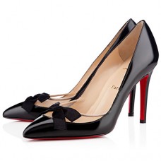 Pantofi Christian Louboutin Love Me 100mm Negri