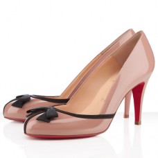 Pantofi Christian Louboutin Lavalliere 100mm nud Pantofi Christian Louboutin Lavalliere 100mm nud