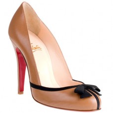 Pantofi Christian Louboutin Lavalliere 100mm, culoare taupe Pantofi Christian Louboutin Lavalliere 100mm, culoare taupe